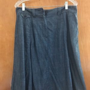 Wonderful LL BEAN denim skirt!